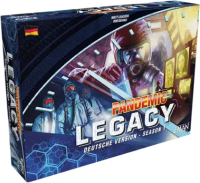 Produktbild von Asmodee Pandemic Legacy - Season 1, Brettspiel, Strategie, 14 Jahr(e), Familienspiel
