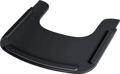 Image de roba Planche à manger en bois - Extension & accessoires pour chaise haute Sit Up Flex - Compatible avec système de harnais et surmatelas pour chaise haute - à partir de 6 mois - Noir