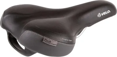 Produktbild von Velo Tour E-grip Sattel Schwarz 190 mm Herren,Damen Schwarz 190 mm