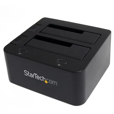 Produktbild von StarTech.com UNIDOCK3U, Schwarz, USB Type-B, 0 - 80 °C, -40 - 70 °C, 8 - 90%, SATA