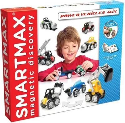Zdjęcie produktu dla SmartMax Power Vehicles - Mix, Zestaw pojazdów, 3 lat(a), Wielobarwny