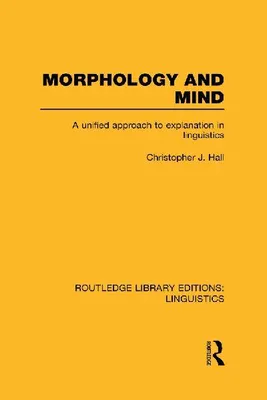 Produktbild von Morphology and Mind