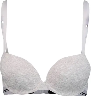 Produktbild von PUMA WOMEN T-SHIRT BRA 1P grey melange 80C