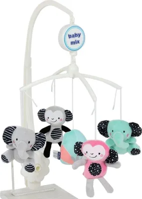 Obrázek produktu pro Baby Mix Kolotoč nad postýlku, Zoo
