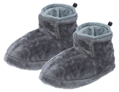 Produktbild von 1 Paar beheizte Stiefel, rutschfeste dicke Hausschuhe, 5-stufige Heiztemperatur, elektrisch, für das Heimbüro