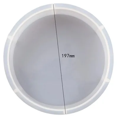 Obrázek produktu pro Forma ze silikonové pryskyřice, geometrické tvary, ideální pro výrobu šperků, kulatá