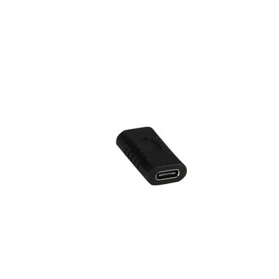 Image de Adaptateur USB 3.2 type-C, type-C femelle - -- type-C femelle, noir