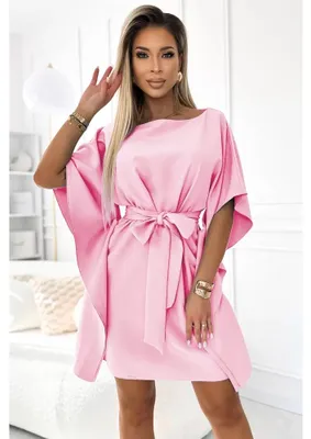 Imagen del producto de Numoco Vestido corto para mujer, modelo Sofia, color pastel, talla 2XL/3XL