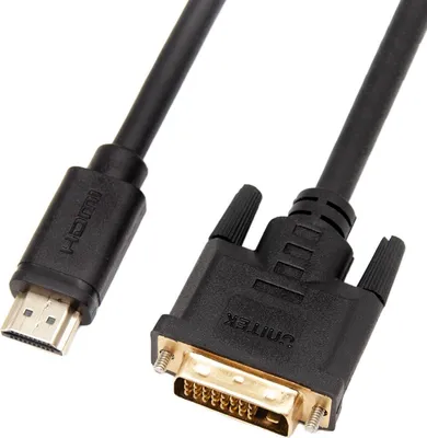 Image de Unitek câble adaptateur C1271BK-2M bidirectionnel HDMI - DVI, câble 2m