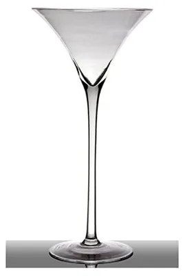 Produktbild von XL Martiniglas auf Fuß, transparent H. 50cm D. 25cm