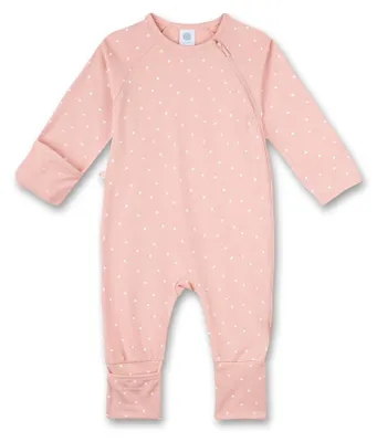 Produktbild von Sanetta Baby-Strampler rosa Dots 56