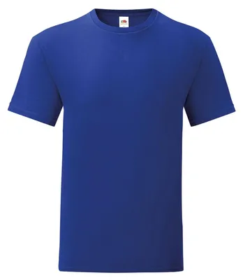 Produktbild von Fruit of the Loom Iconic 150 T-Shirt Farbe: kobaldblau Größe: S
