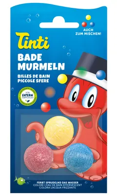 Produktbild von Tinti Kinderbad Spaß - Set mit 3 kinderfreundlichen Badekugeln