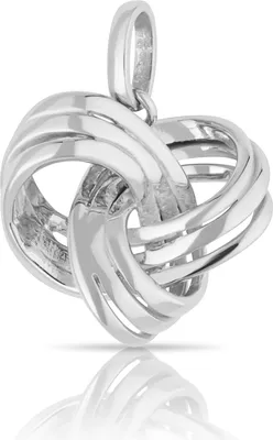 Produktbild von Kettenanhänger 925 Sterling Silber poliert rhodiniert Anhänger für Halskette 4887