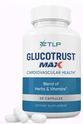 Immagine prodotto di GlucoTrust – Supporto per l'equilibrio metabolico e l'energia – 30 capsule