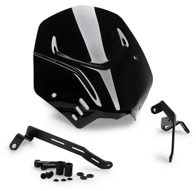 Imagen del producto de Cúpula Puig para motocicletas deportivas sin carenado, color , homologada ABE, compatible con Ducati