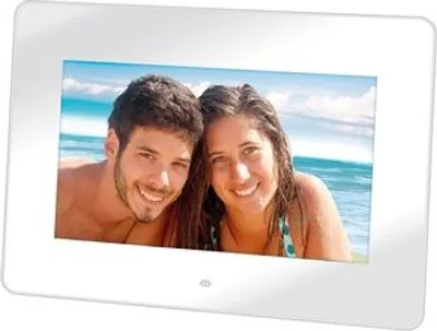Image de Trevi DPL 2210 Cadre photo numérique LED 7" Blanc