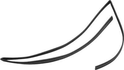 Produktbild von Türfenster-Laufkanaldichtung, Wetterstreifen Glaslaufkanaldichtung, für Toyota Corolla 2004-2013, Gummi, Vorne Rechts, Nr.6814112511, Schwarz, 1 Stk