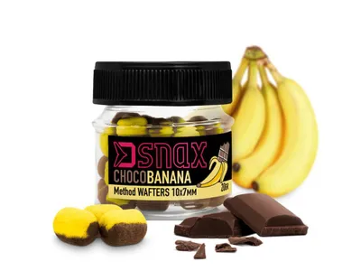 Immagine prodotto di Cialda Delphin D Snax 10 x 7 mm 20 g Cioccolato-Banana Dumbelsky