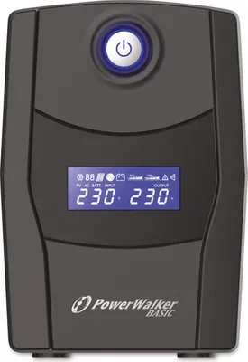 Zdjęcie produktu dla PowerWalker VI 800 STL, Technologia line-interactive, 0,8 kVA, 480 W, Sinus, 162 V, 290 V
