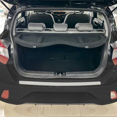 Image de Protection Seuil de Pare-chocs Arriére Pour Hyundai i10 HB 2020-2025 Brossé