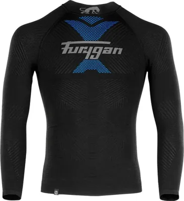Produktbild von Furygan Active 37.5® Compression Langarm-baselayer Schwarz M-L Mann Schwarz M-L