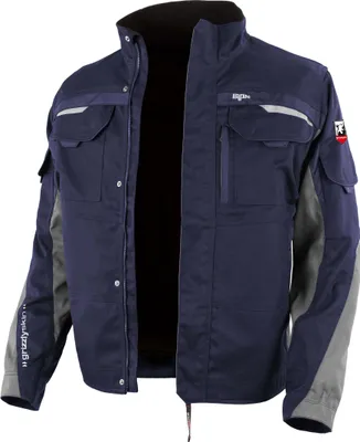 Produktbild von Grizzlyskin Bundjacke "IRON" marine/grau 3XL (62/64)