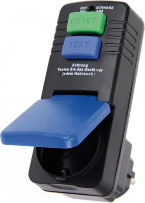 Image de as-Schwabe 45230 as-Schwabe PRCD Personenschutz Überspannungsschutzadapter