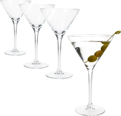 Produktbild von 4x Espresso Martini Helene Gläser 150ml mit Fuß Cocktailglas Feier Partys Drinks
