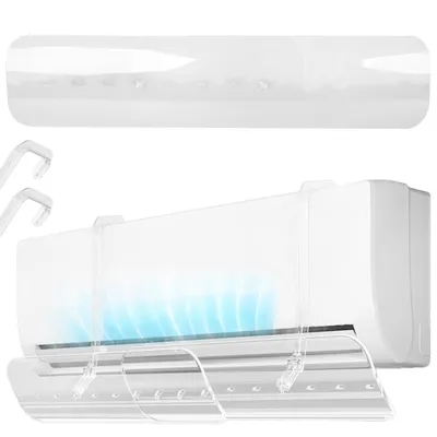 Produktbild von EBERG TVRS Klimaanlagen-Luftleitblech für Splitgeräte 53,5-95 cm Transparent