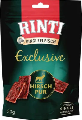 Produktbild von RINTI Singlefleisch Exclusive Deer - leckerli für hunde - 50g