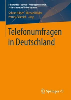 Zdjęcie produktu dla Telefonumfragen in Deutschland