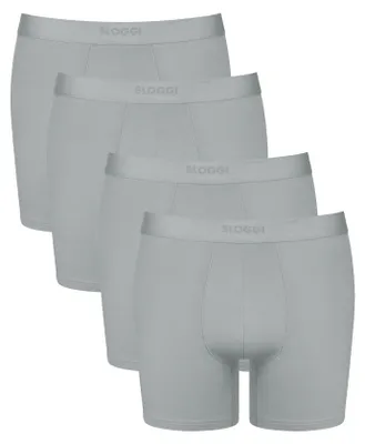 Produktbild von sloggi Herren Retro Pants 4-Pack EVER Ease Short - SILVER GREY - Größe S