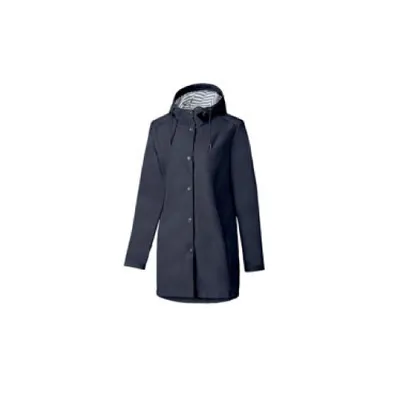 Produktbild von crivit Damen Regenparka, Größe M 40/42, dunkelblau