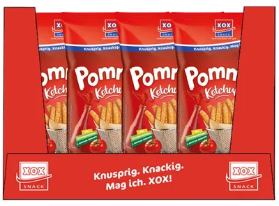 Produktbild von XOX Pommes Ketchup 24x25g