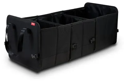 Produktbild von Kofferraumtasche Faltbox – 71L Auto Organizer mit 3 Kammern & flexiblen Trennwänden – Wasserabweisend & abriebfestes Polyester – Stabil & belastbar durch verstärkte Wände
