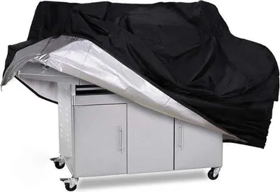 Obrázek produktu pro Voděodolný obal na gril 170 x 61 x 117 cm, odolný proti oděru, z oxfordské tkaniny, s úložným vakem