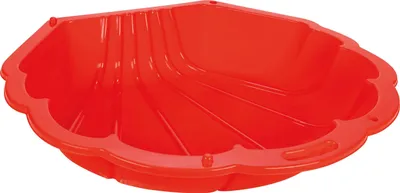 Produktbild von WOOPIE Sandkasten Pool Muschel Rot 3in1 Dry Pool 1 Stk.
