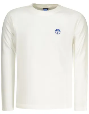 Obrázok produktu pre North Sails Langarm-T-Shirt Für Kinder, Weiss