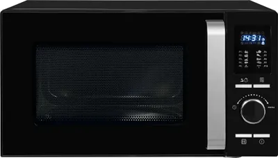 Produktbild von Exquisit MW 8925-7 Hsw Kombi-Mikrowelle mit Grill, 25L, 900W, Schwarz