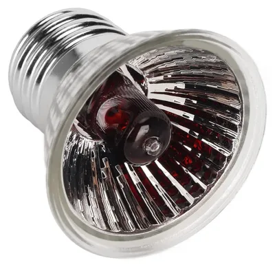Obrázek produktu pro Topná lampa pro plazy, 25 W, infračervená, patice E27