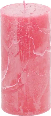 Produktbild von Durchgefärbte Stumpenkerzen Rosa 50x100mm 4er Set Premiumkerzen Advent Deko, 4 Stück