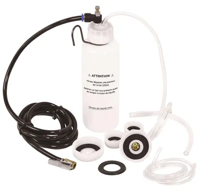 Produktbild von Automatische Bremsentlüftungs-Kit – Kompatibel mit Lockheed-, VAG-, Girling-, ATE-Systemen – 4 Gewindeadapter zum einfachen Entlüften - AUTOBEST - 328131