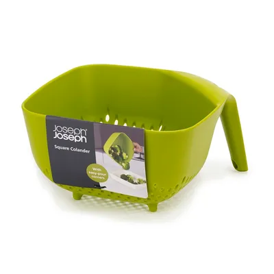 Obrázek produktu pro Čtvercový cedník, zelený / Joseph Joseph