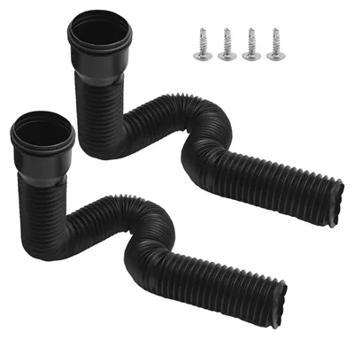Dachrinnenverlängerung 2 Stück, 47-150 cm, für 80/100 mm Rohre