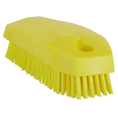Produktbild von VIKAN Handbürste, Nagelbürste schmal, hart vollständig HACCP konform 6-yellow