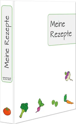 Immagine prodotto di Cartella per ricette PRICARO "Querbeet", A4, 1 pezzo