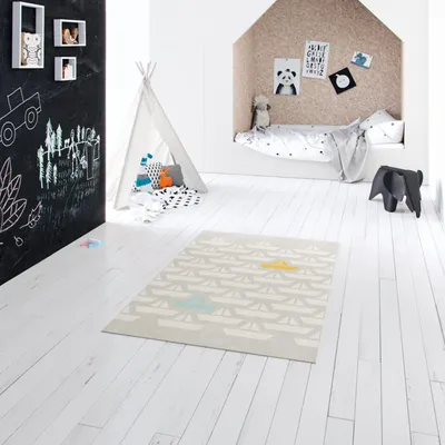 Productafbeelding van Rugs Essentials Kinderkleed "Schiff", rechthoekig, kortpolig, ideaal voor in huis