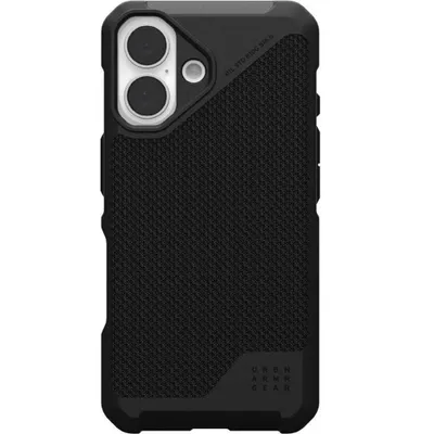 Produktbild von Urban Armor Gear Metropolis LT, Cover, Apple, iPhone 16, 15,5 cm (6.1"), Schwarz