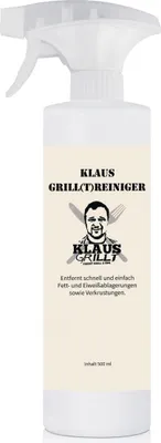 Produktbild von Klaus grillt Grill-Reiniger 500ml - Entfernt Fett - Intensiv-Reiniger (1er Pack)